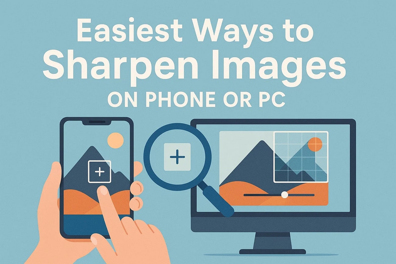 how to sharpen blurry image
