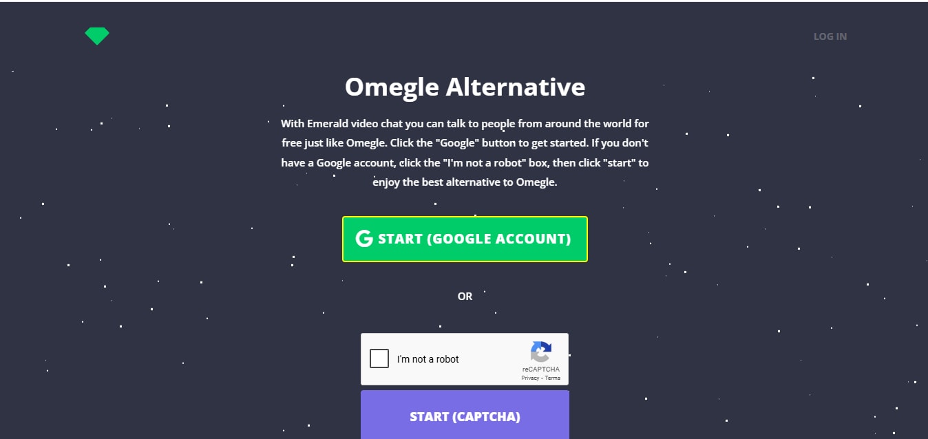 emerald chat homepage