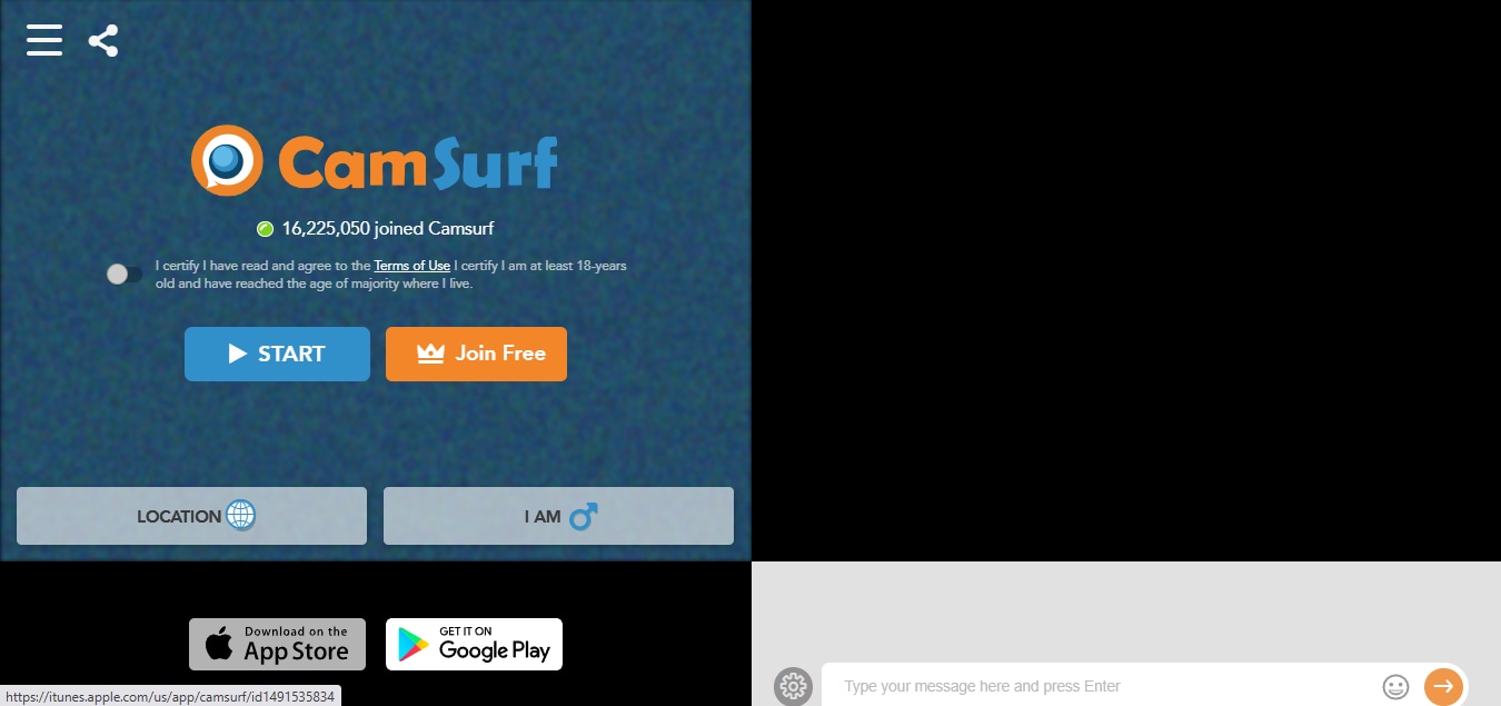 camsurf homepage