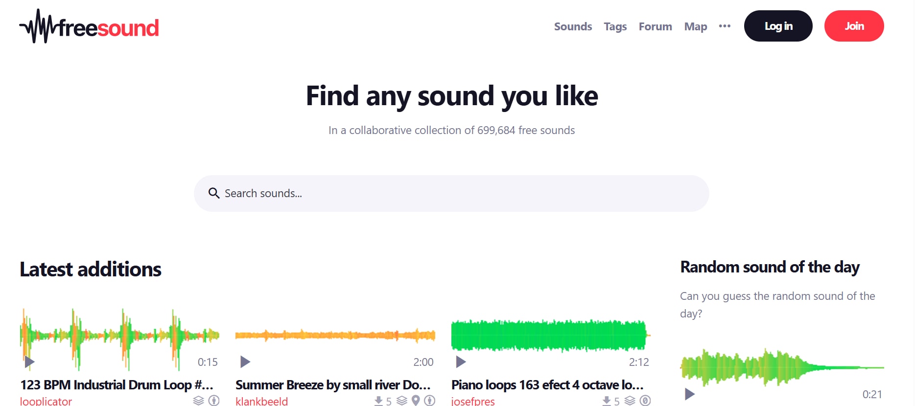 Free sound