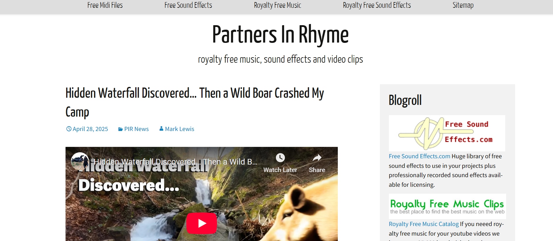 Partners in rhyme
