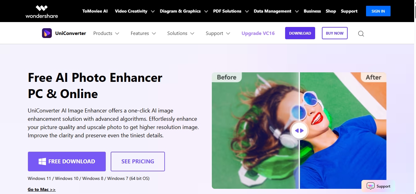 uniconverter homepage
