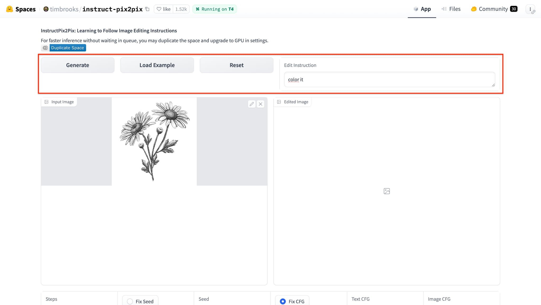 add instructions and generate
