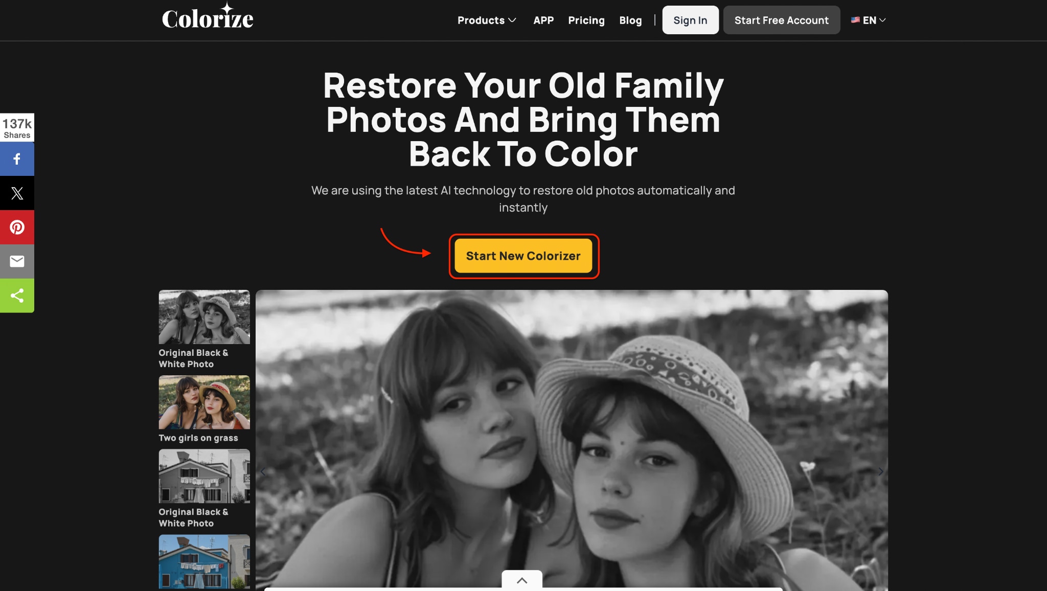 start new colorizer