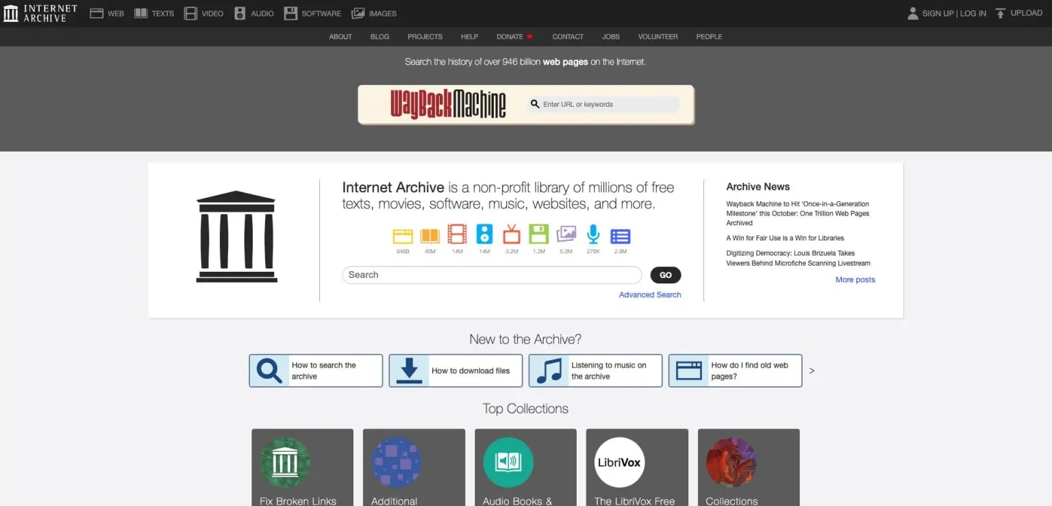 Internet Archieve