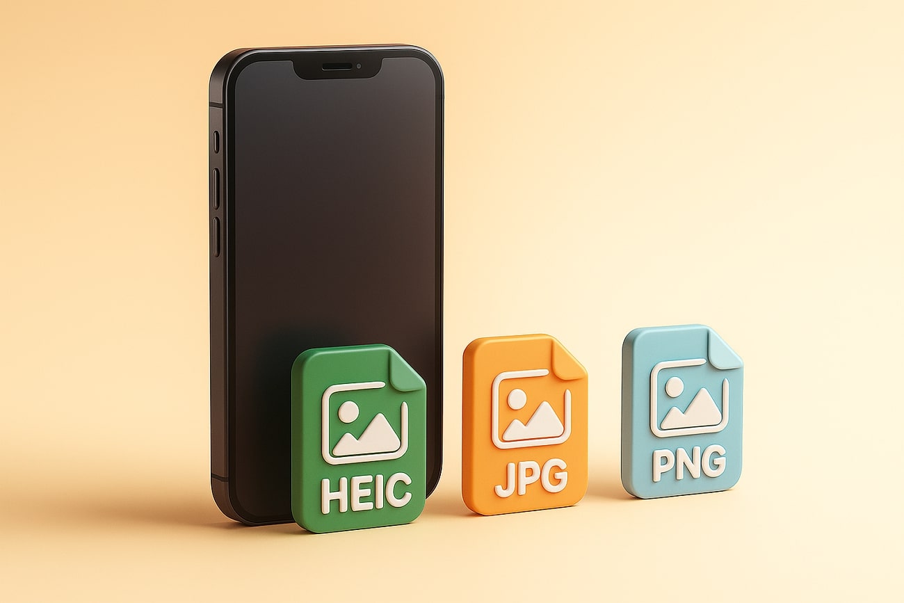 suitable iphone image formats