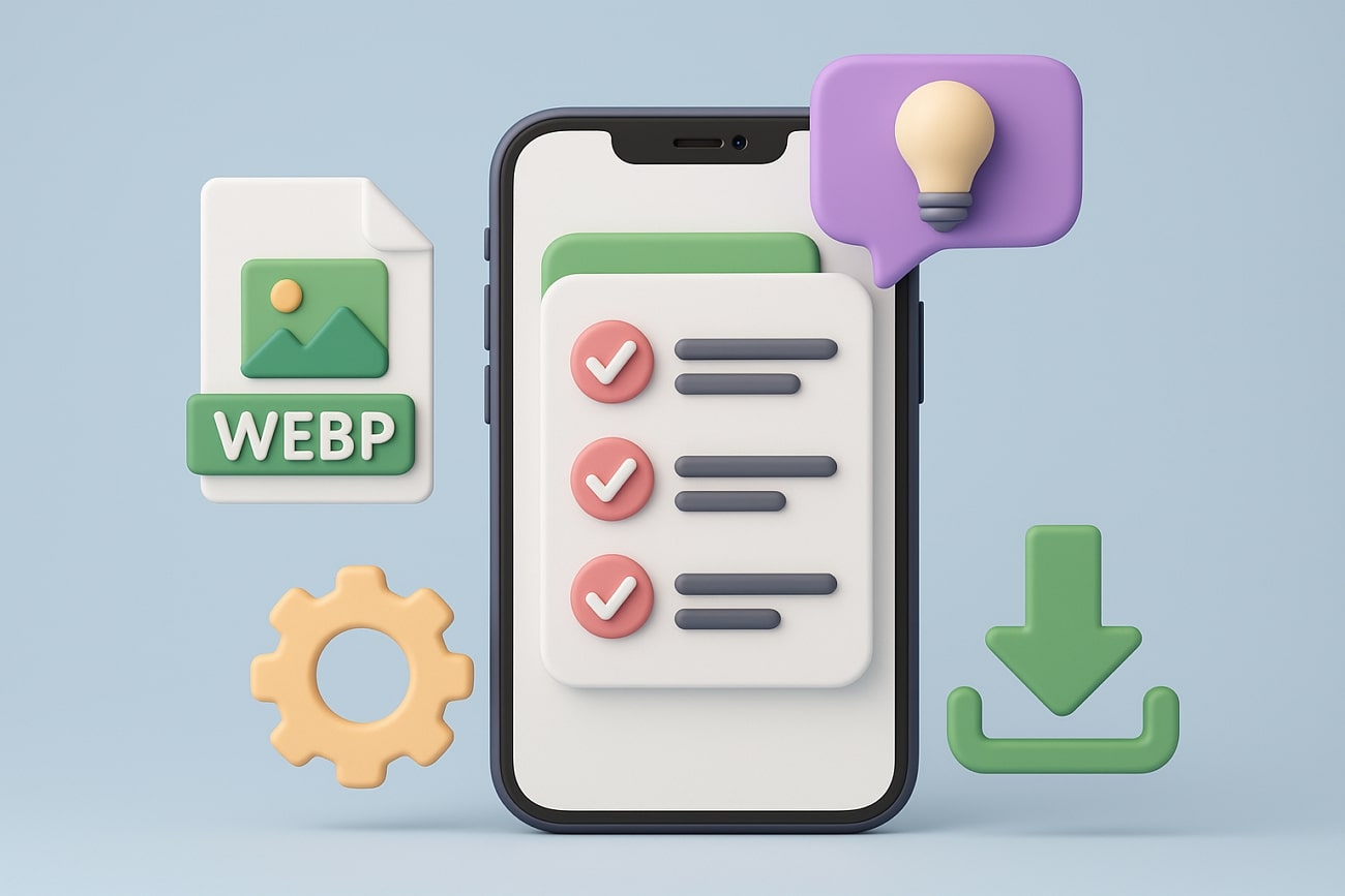 useful tips of webp on iphone