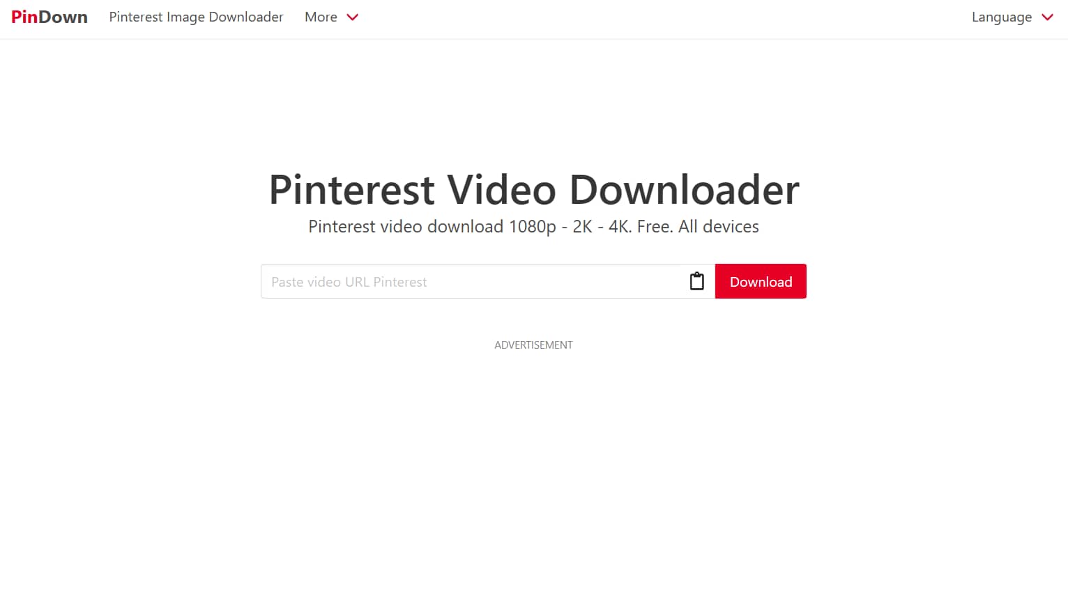pindown homepage