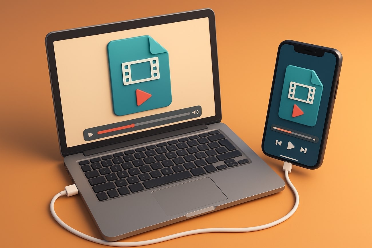 sync videos to computer