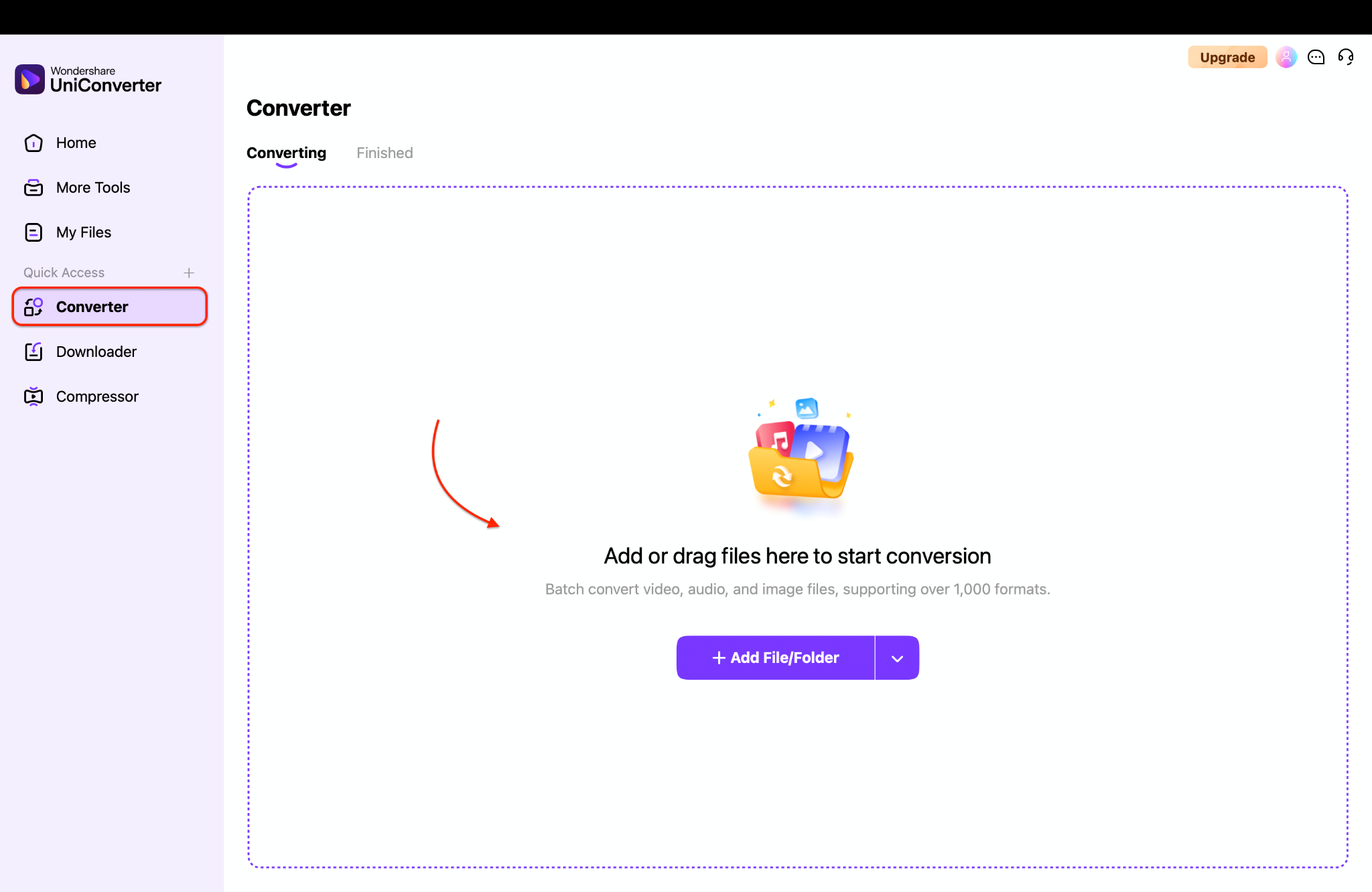 navigate to converter