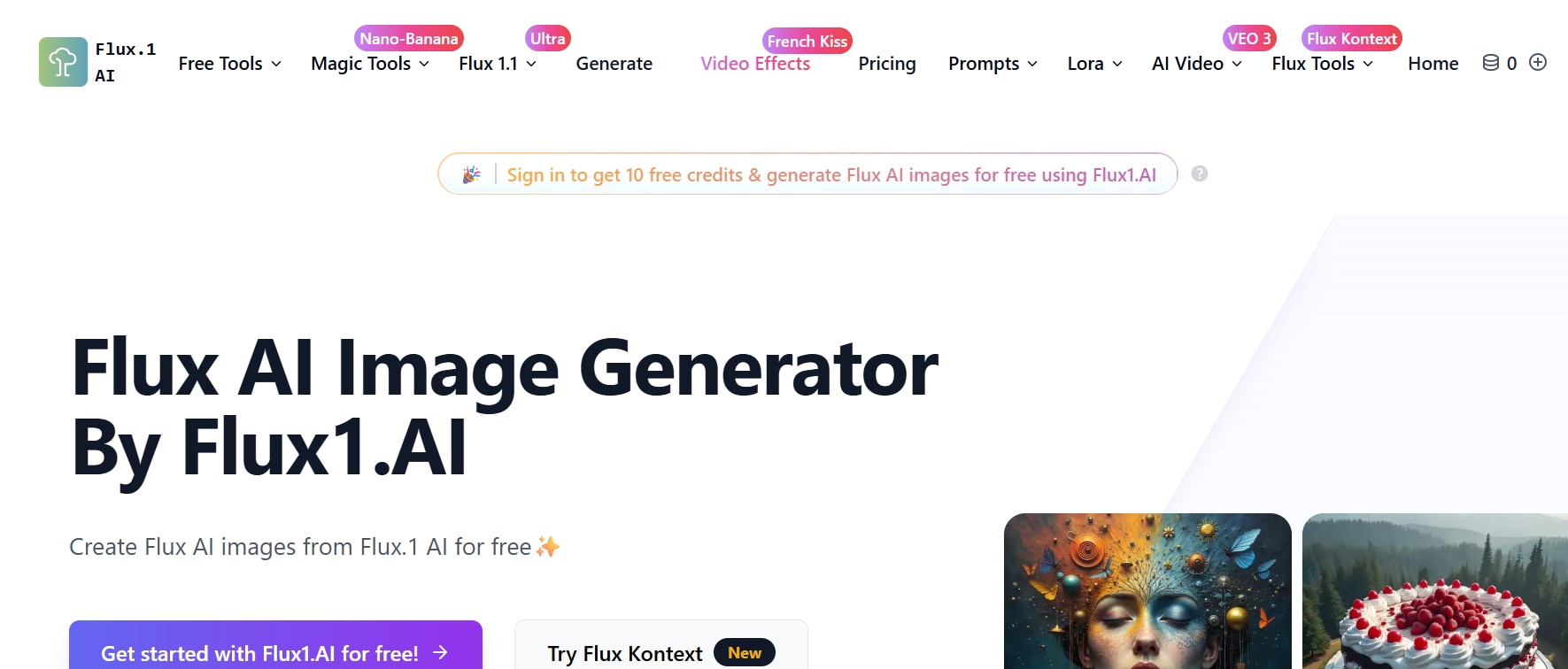 Flux1.AI image generator