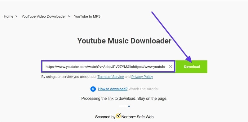 audio download from link youtube downloader
