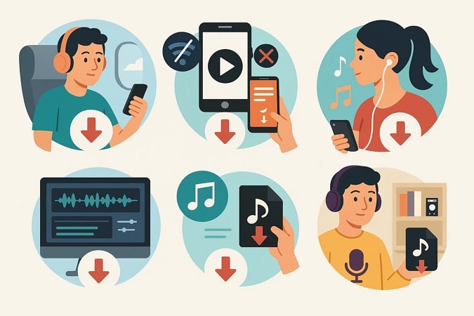 why download audio from url