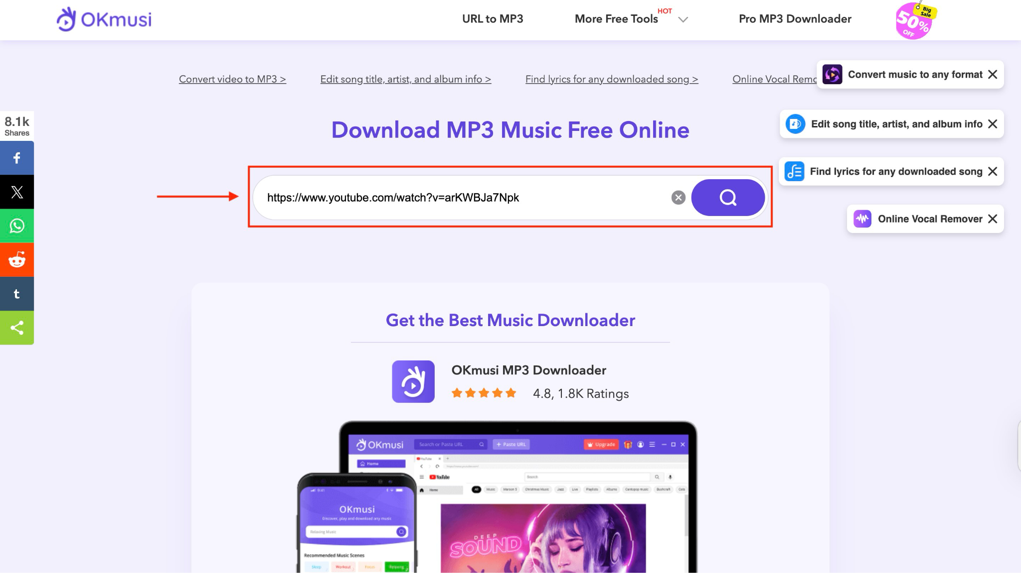 okmusi paste url