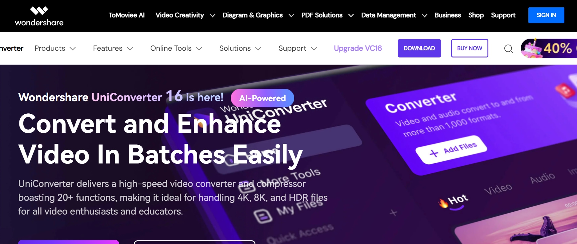 Wondershare uniconverter
