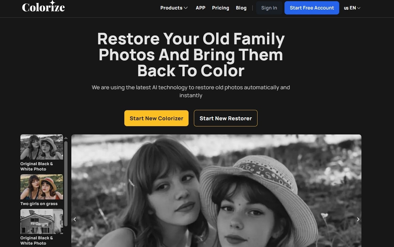 restore images with imagecolozier