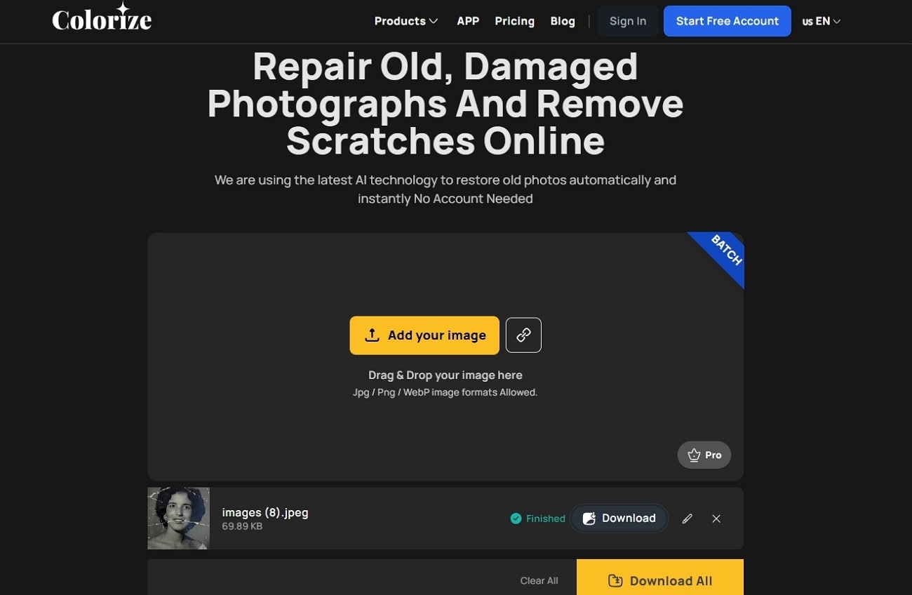 fix damaged photos