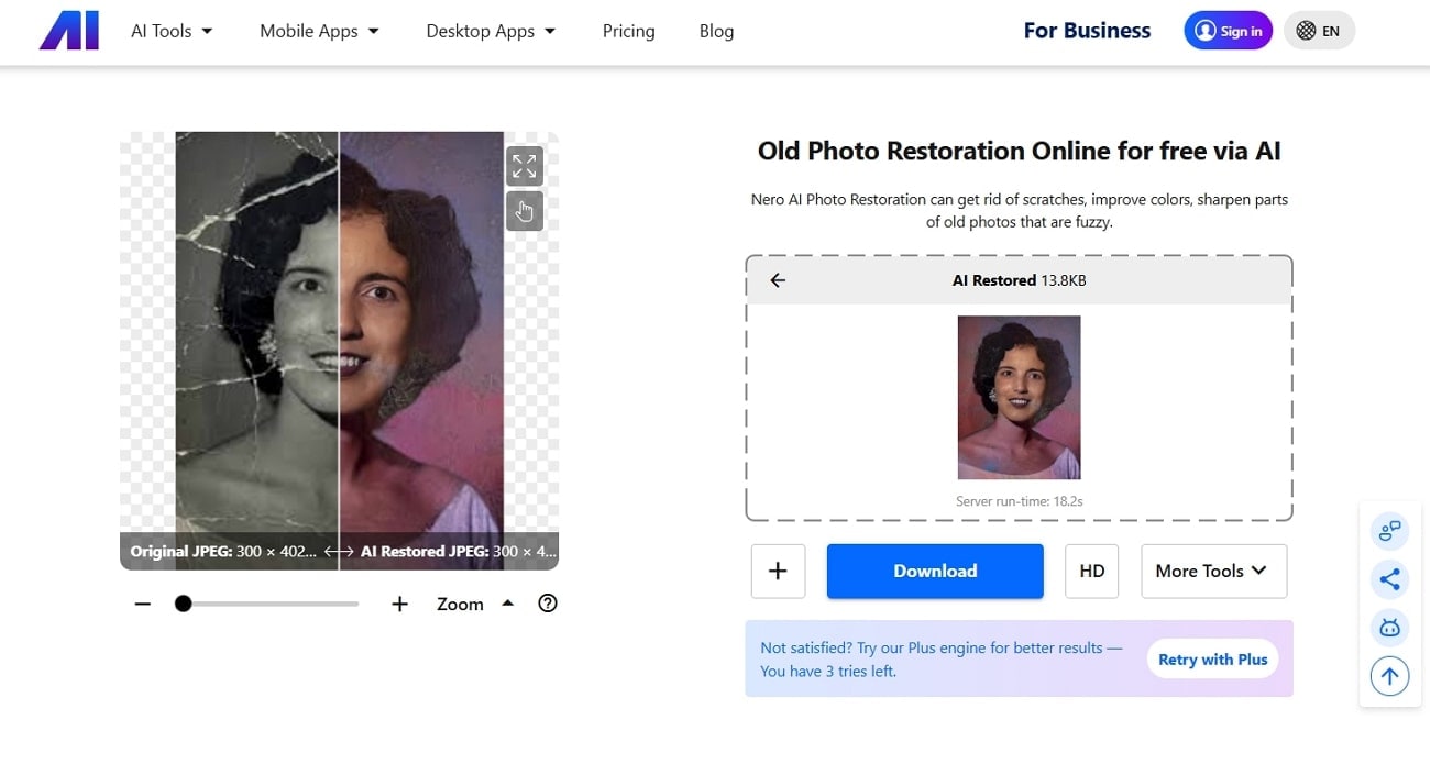 old photo restoration