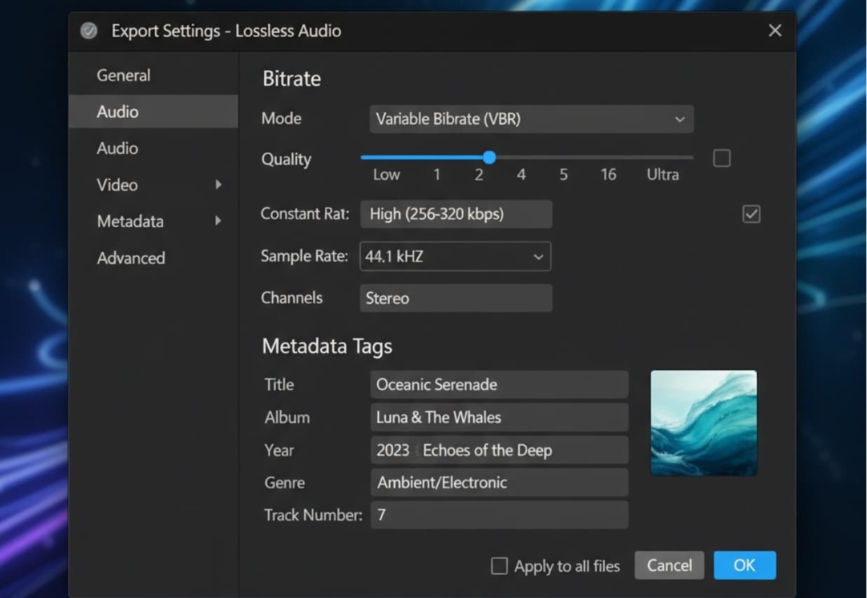 how to get best quality while converting mp3 on mac