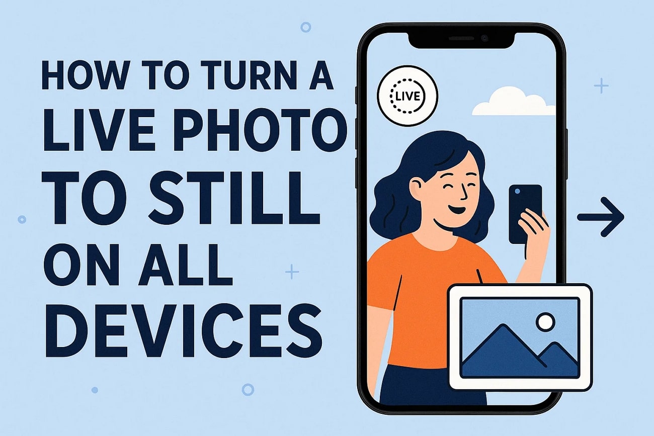 methods to convert live photo to still