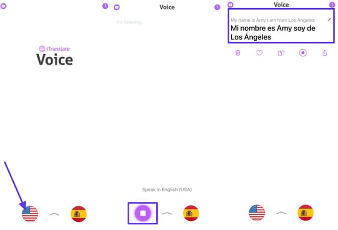 translate spanish audio to english