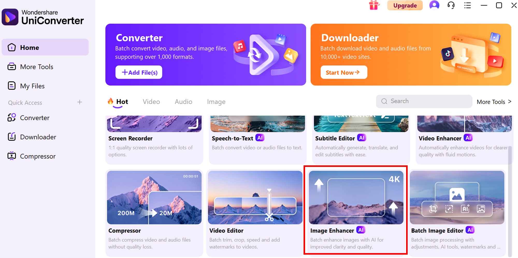 Access image enhancer