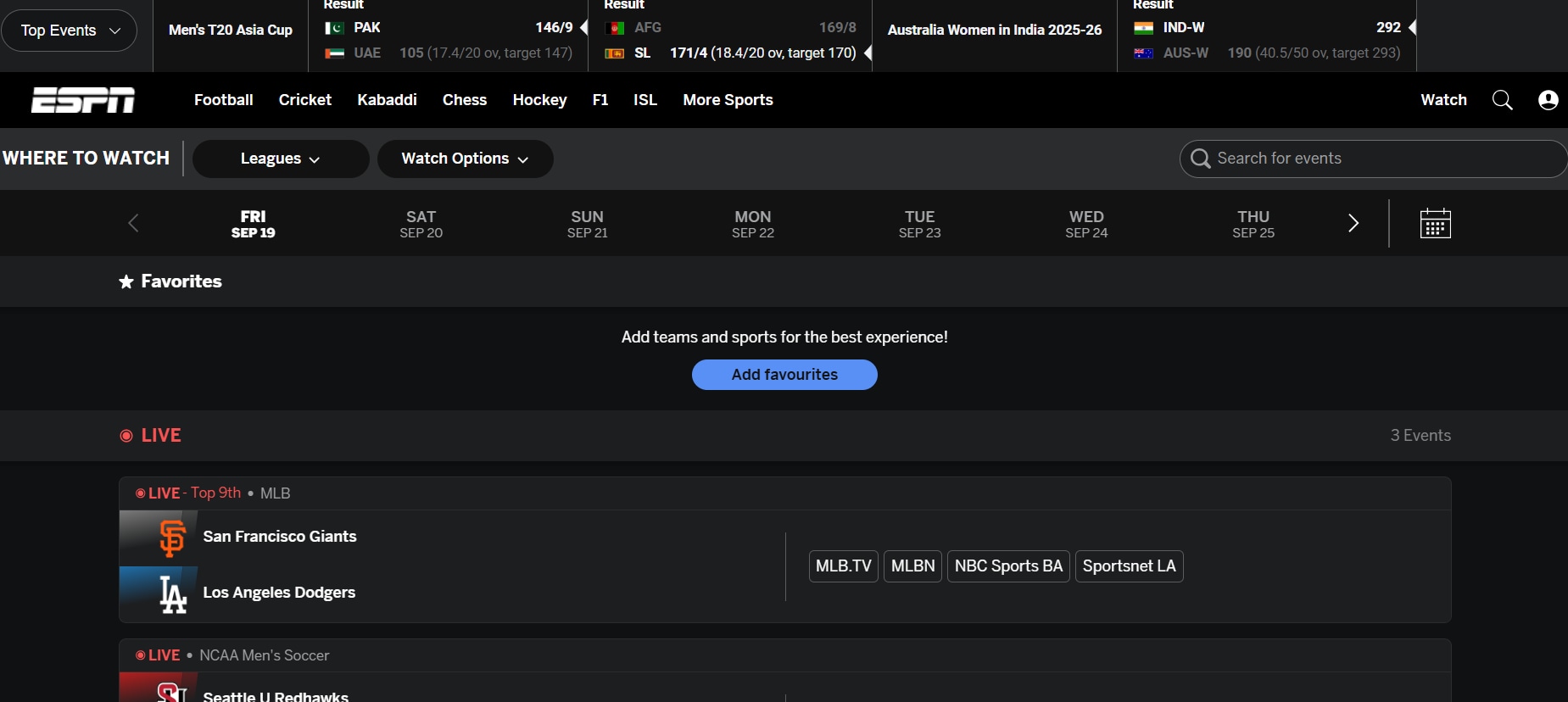 ESPN+