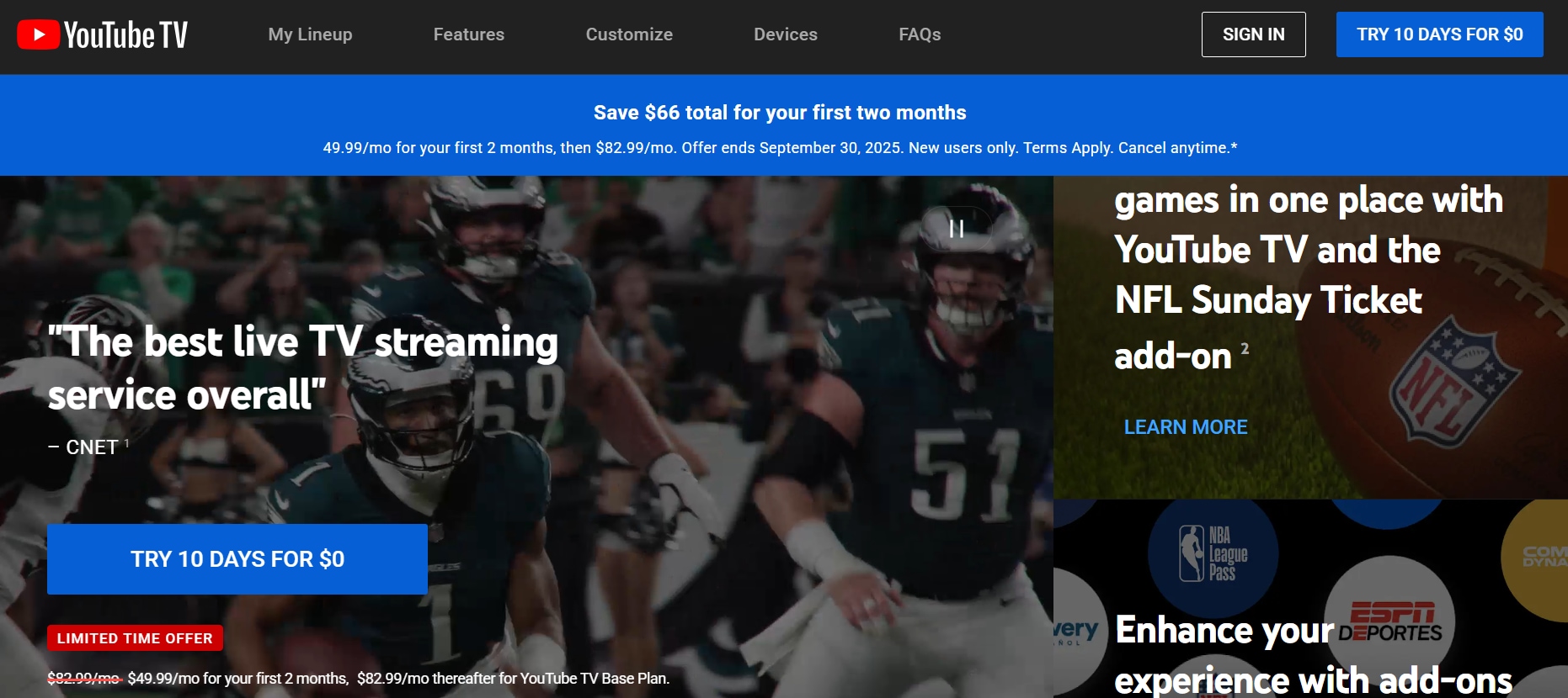 YouTubeTV