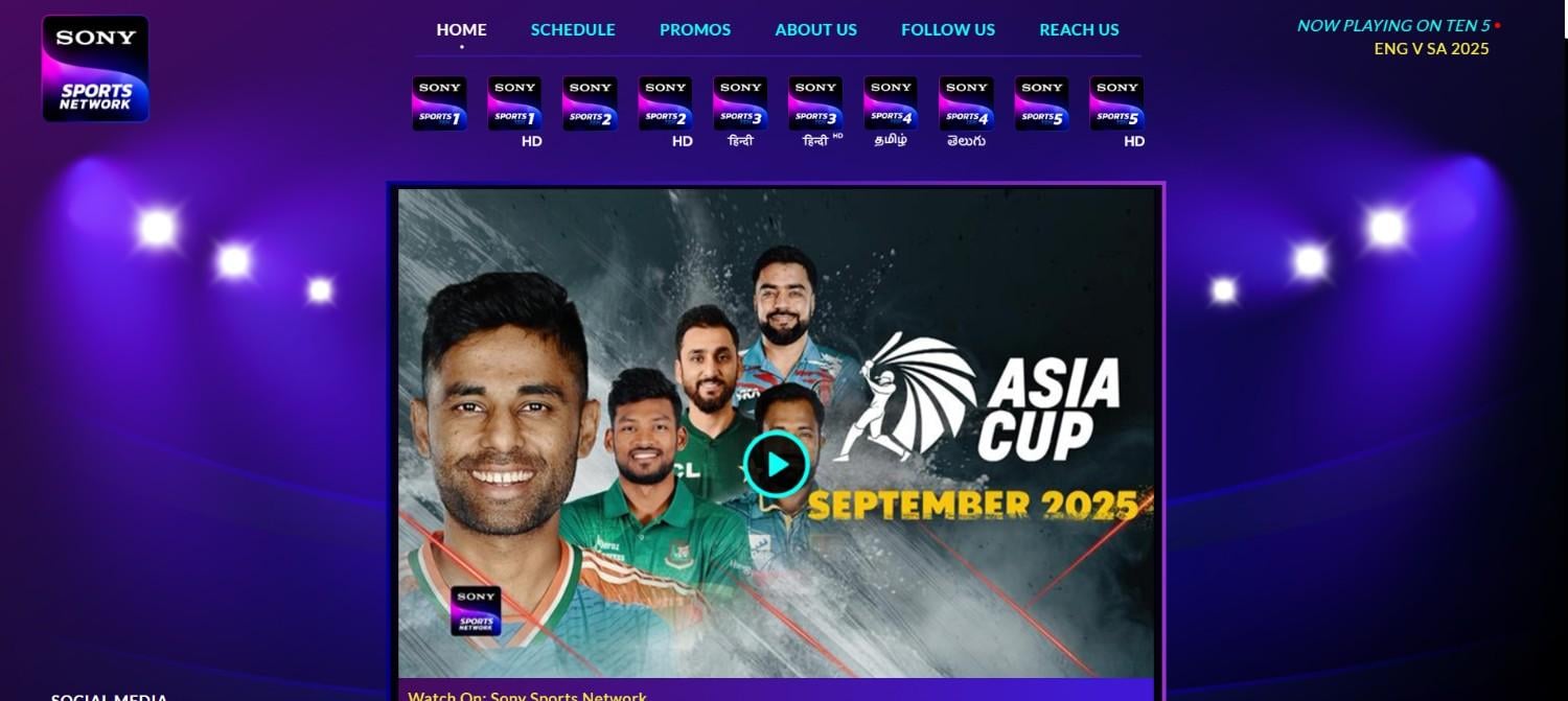 SonyLIV sports
