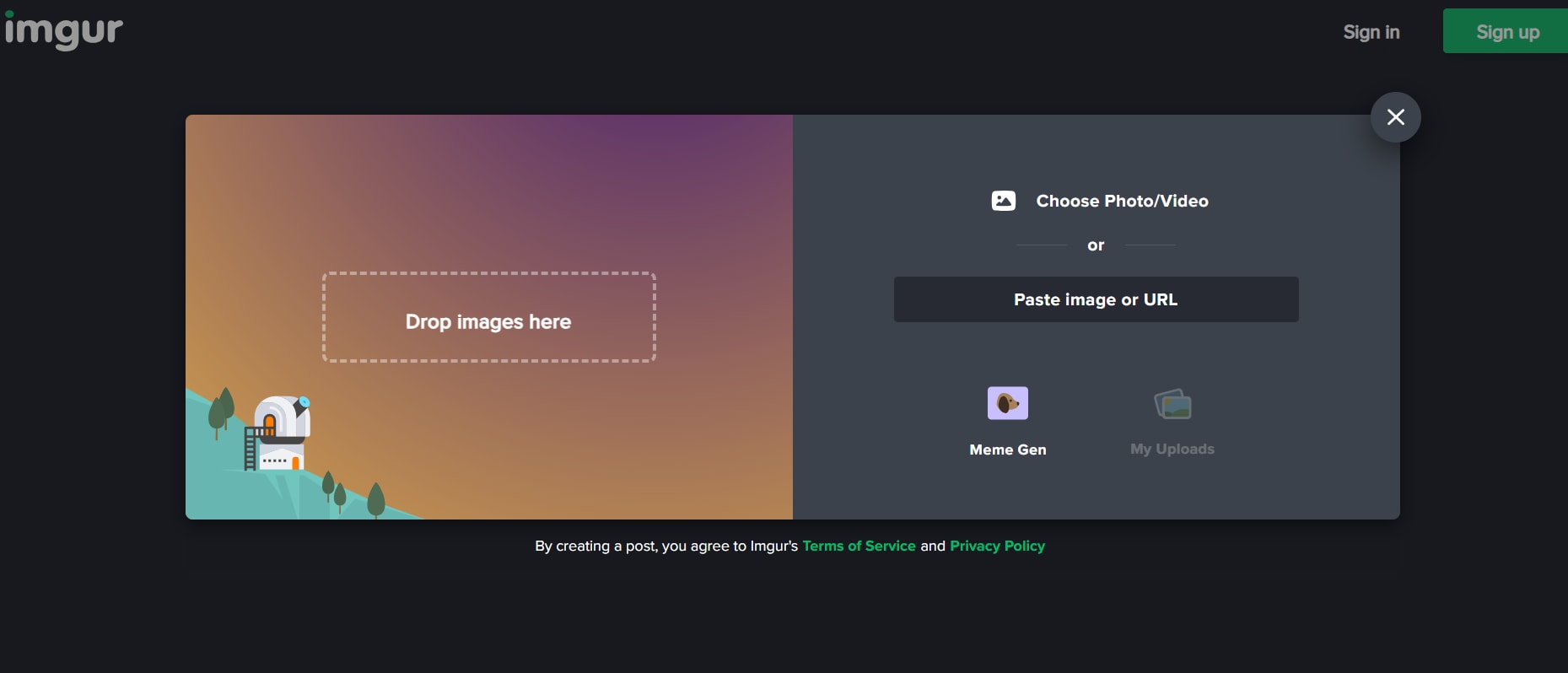Access imgur