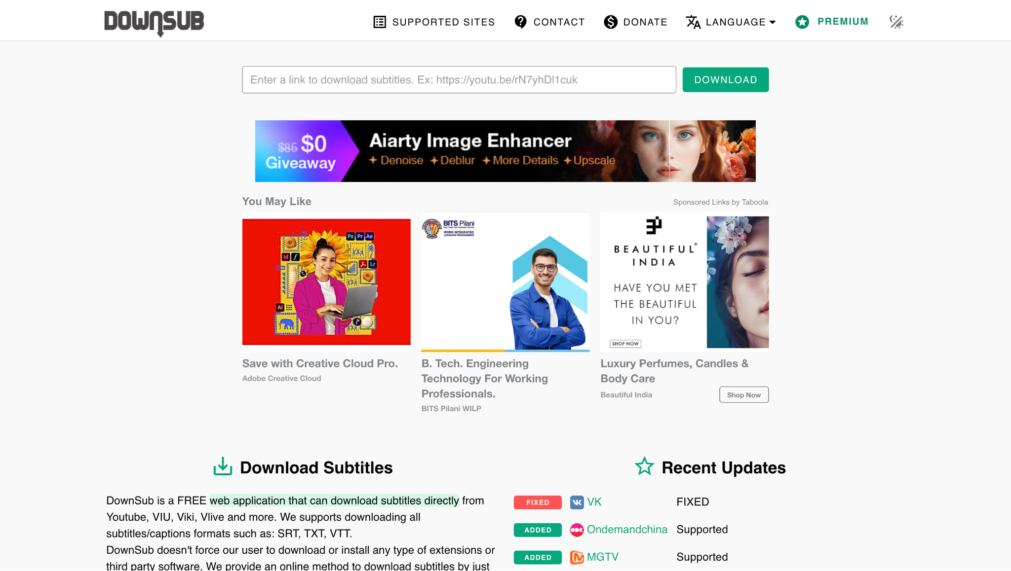 download sub