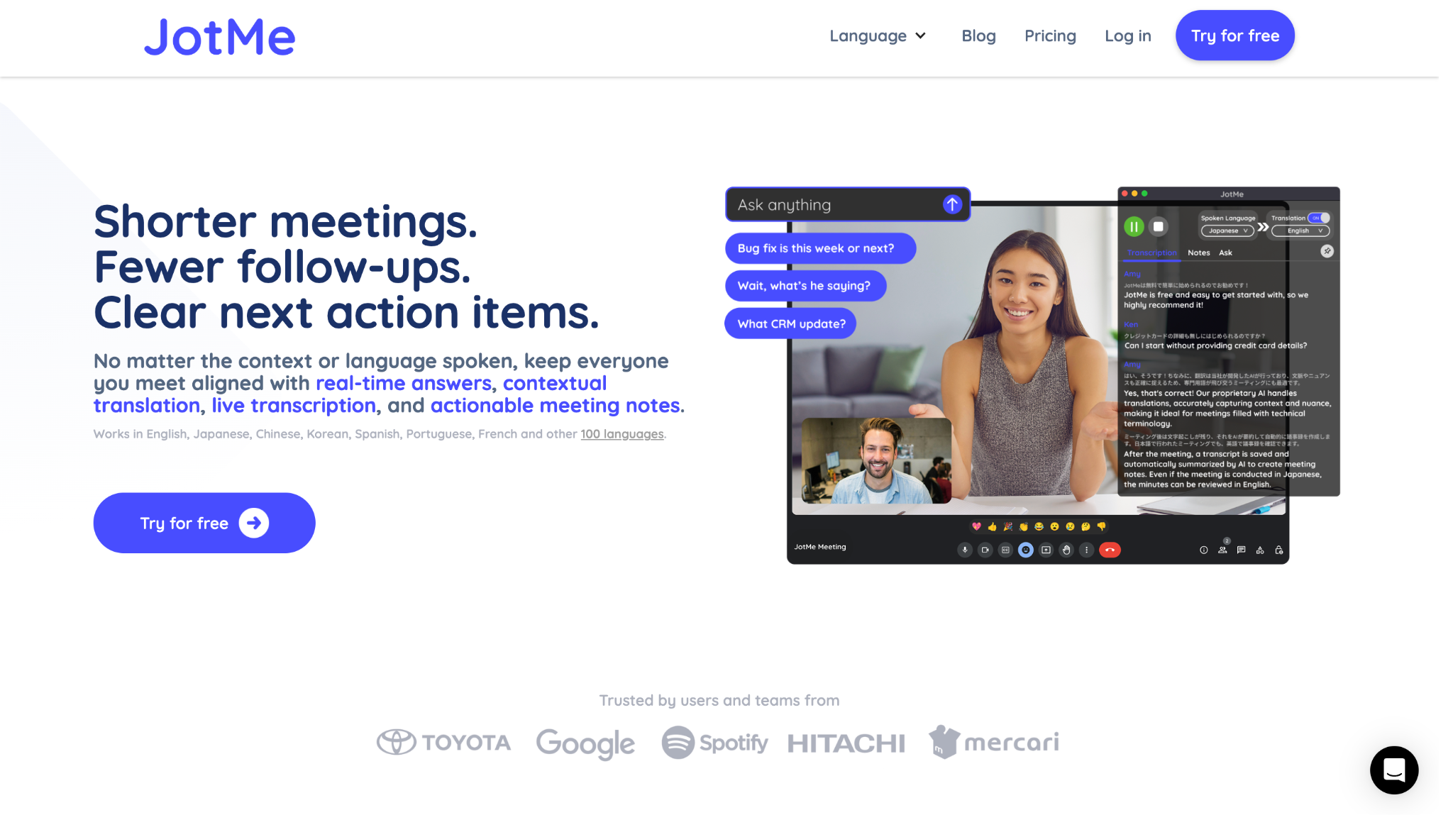 jotme homepage
