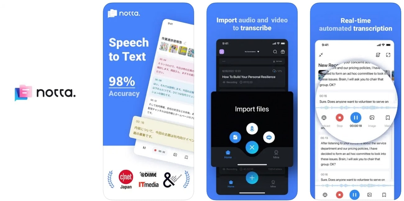 notta app download