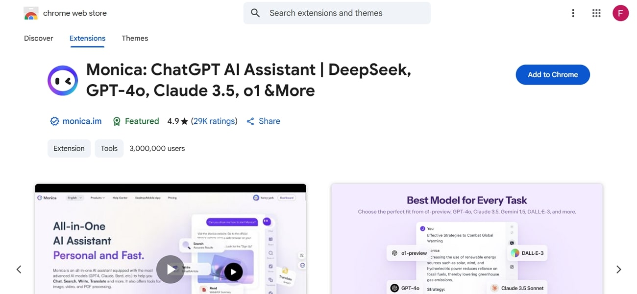 click add to chrome