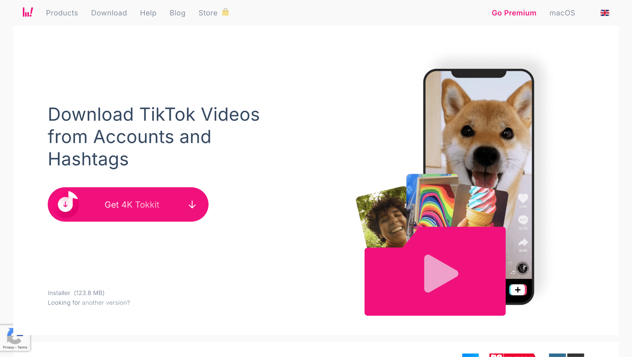 4k video downloader homepage