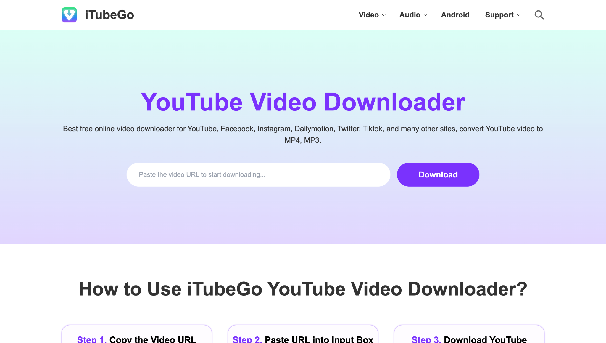 itubego homepage