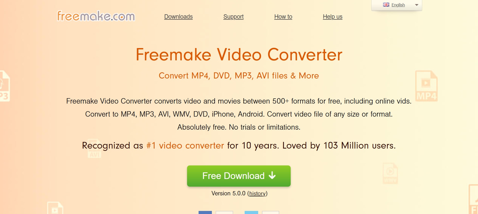 Freemake video converter