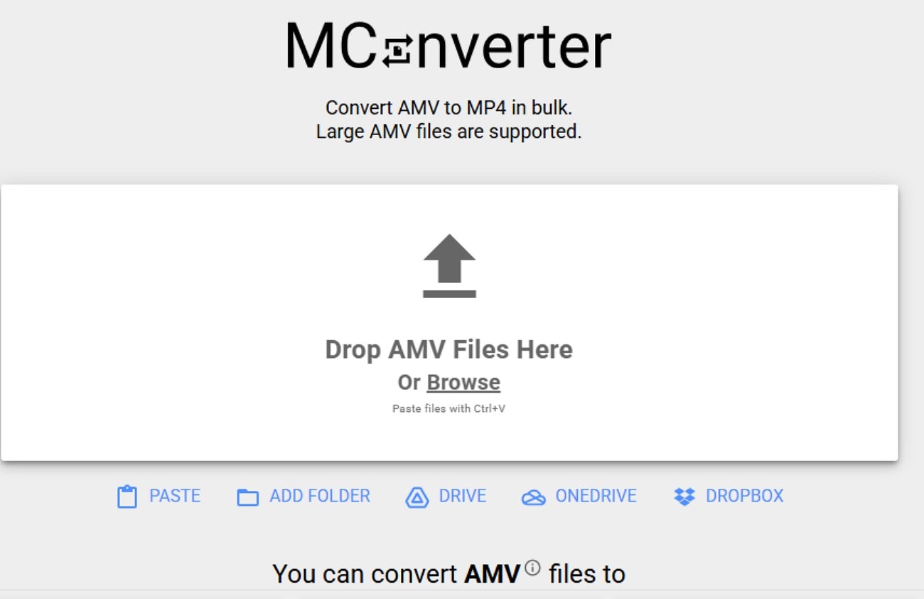 amv file converter mconverter