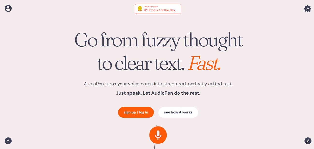 ai summary tool audiopen