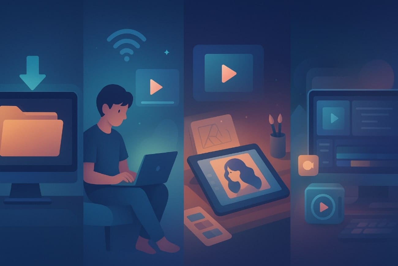 Anwendungsfälle für DeviantArt Downloader: Archivierung, Offline, Referenzen