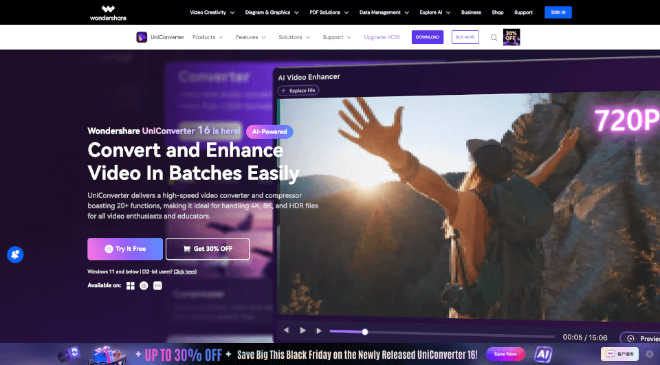 HEIC in PNG umwandeln mit Wondershare UniConverter