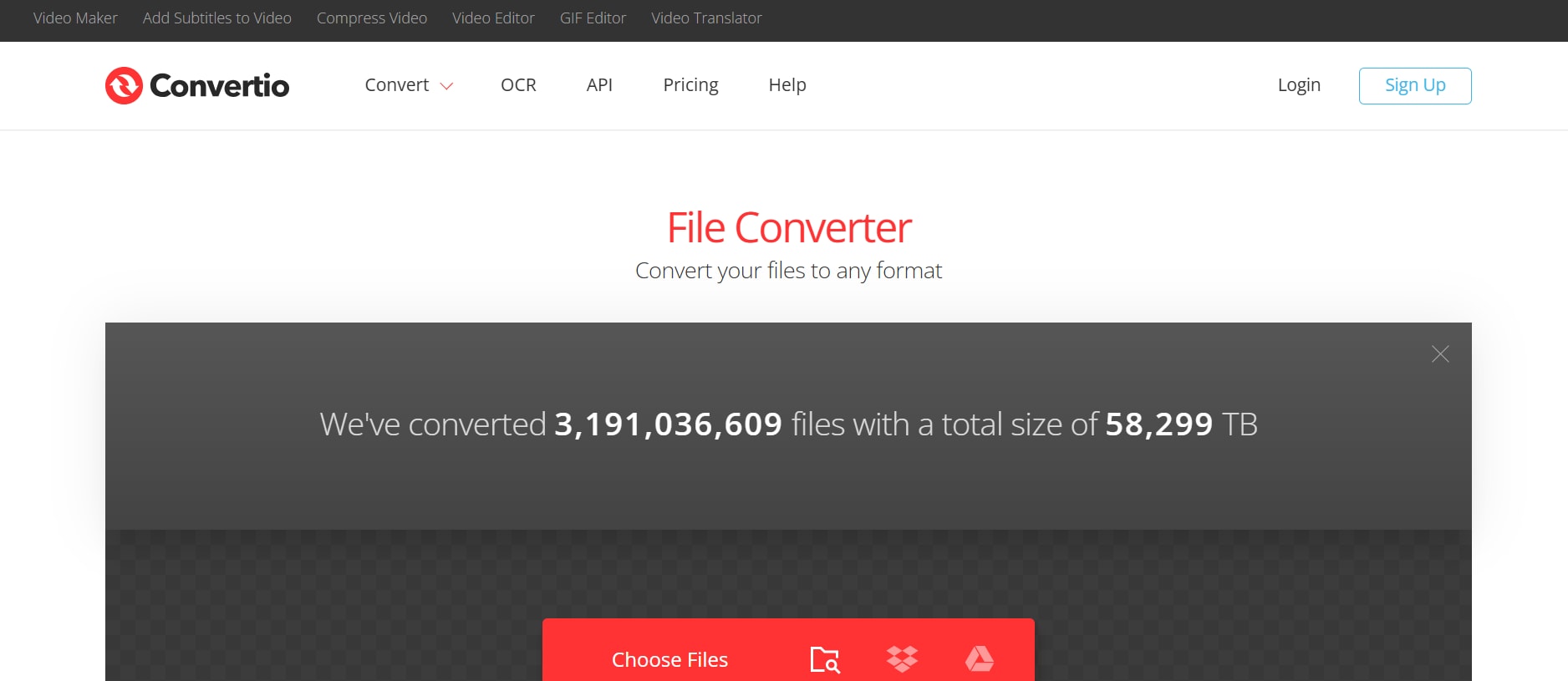 Convertio: HEIC zu PNG online konvertieren