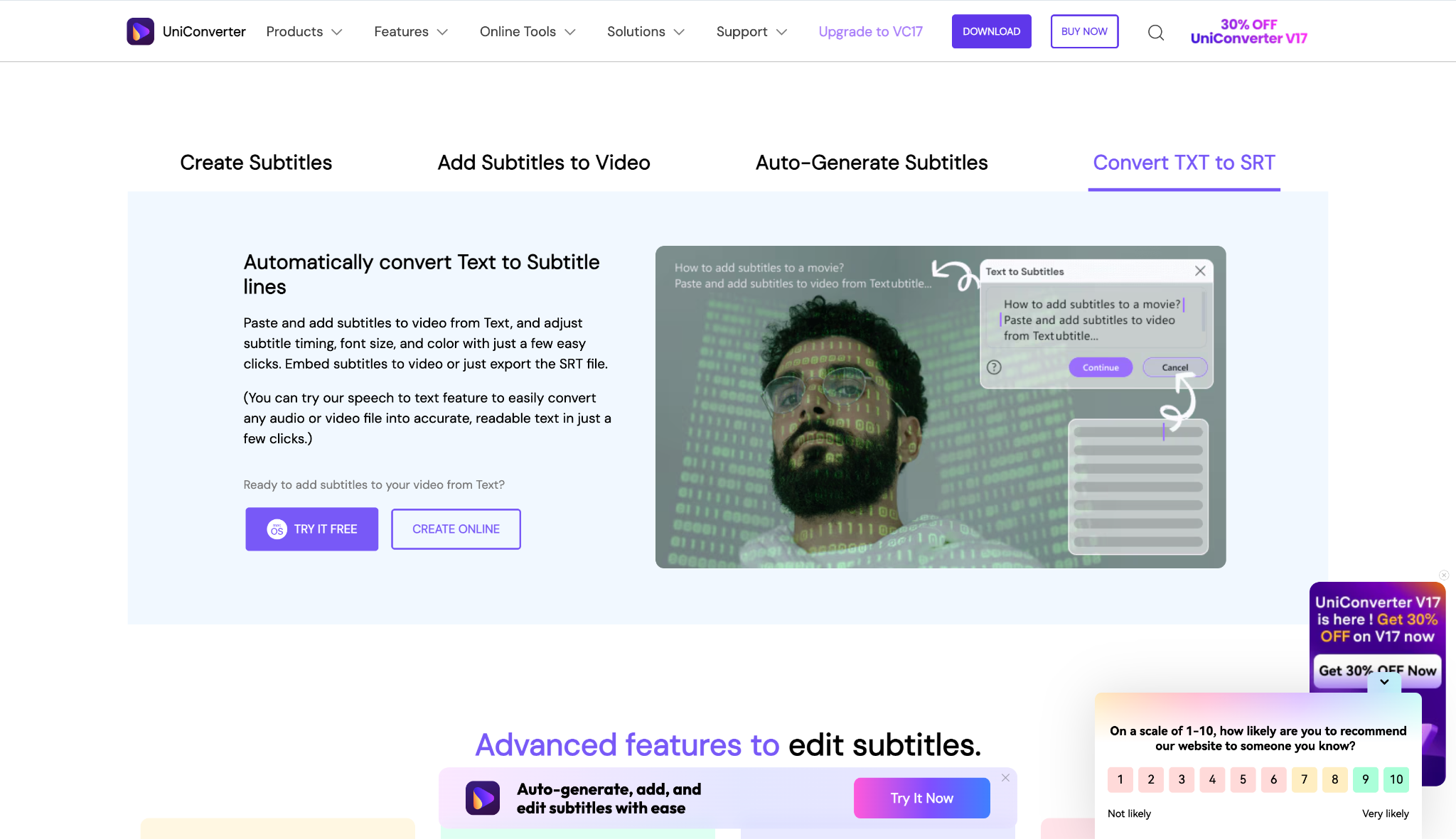 wondershare uniconverter interface