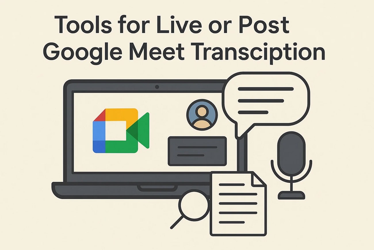tools for transcribing google meet
