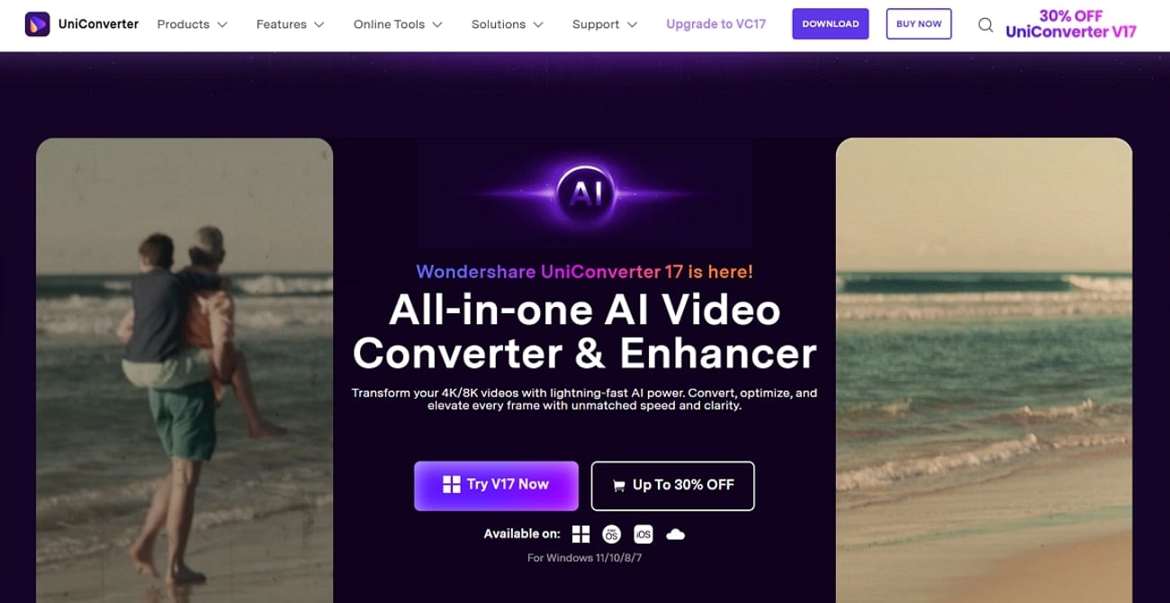 uniconverter main page