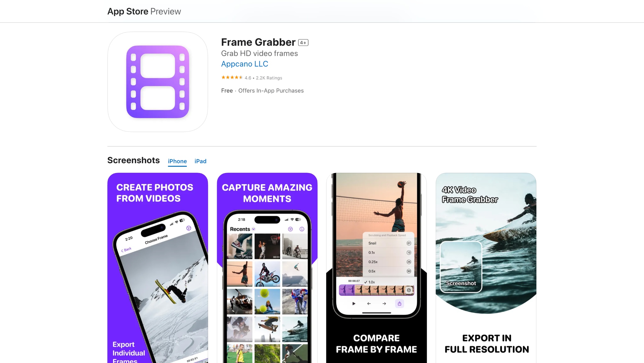 frame grabber homepage