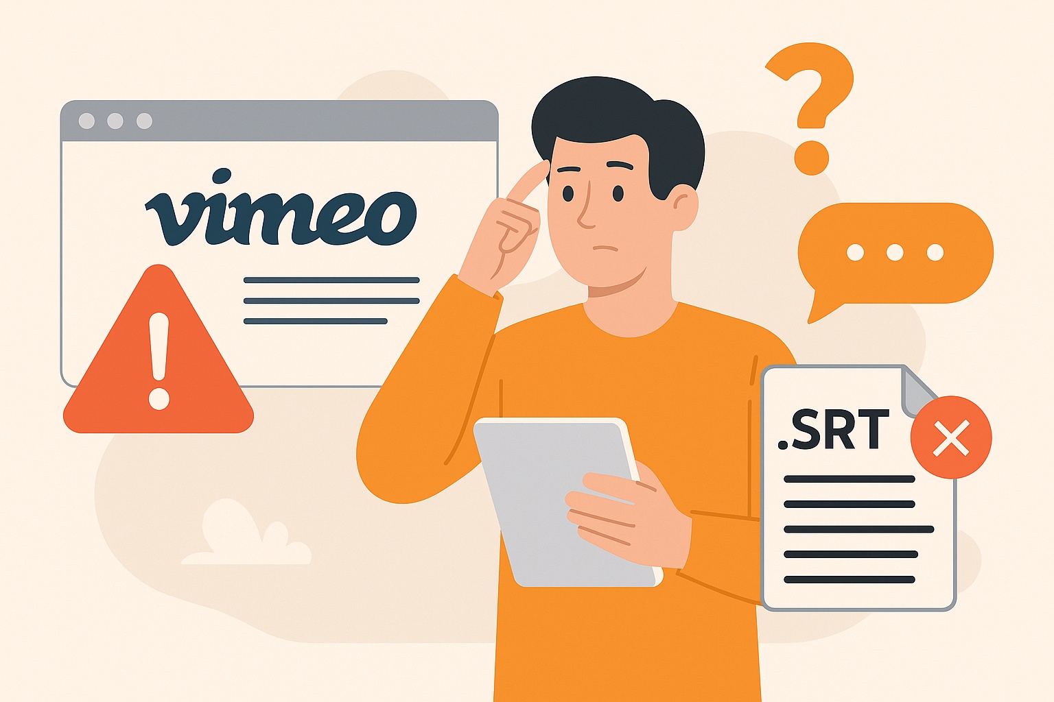 common issues while doing vimeo video transcription