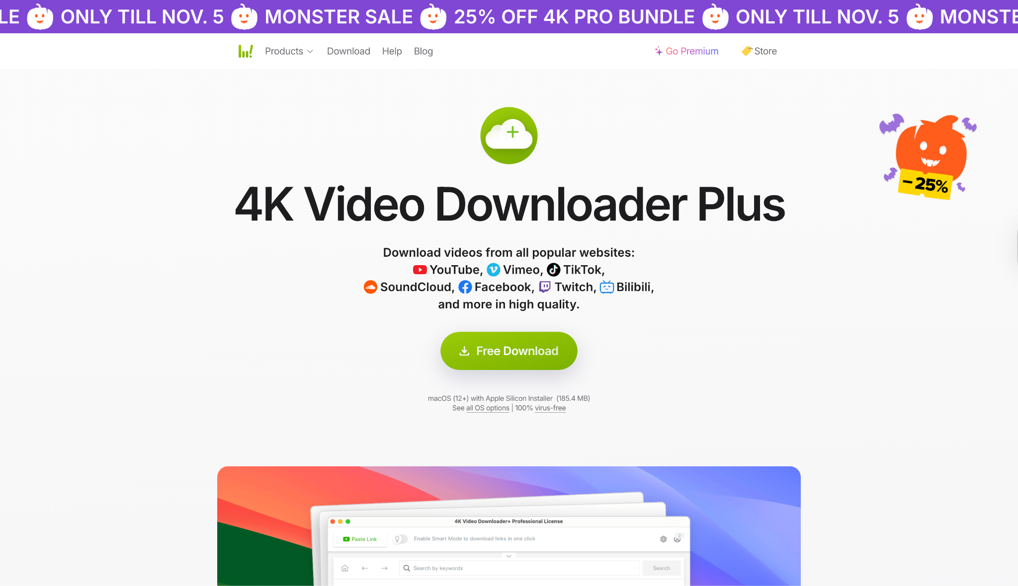 4k video downloader interface