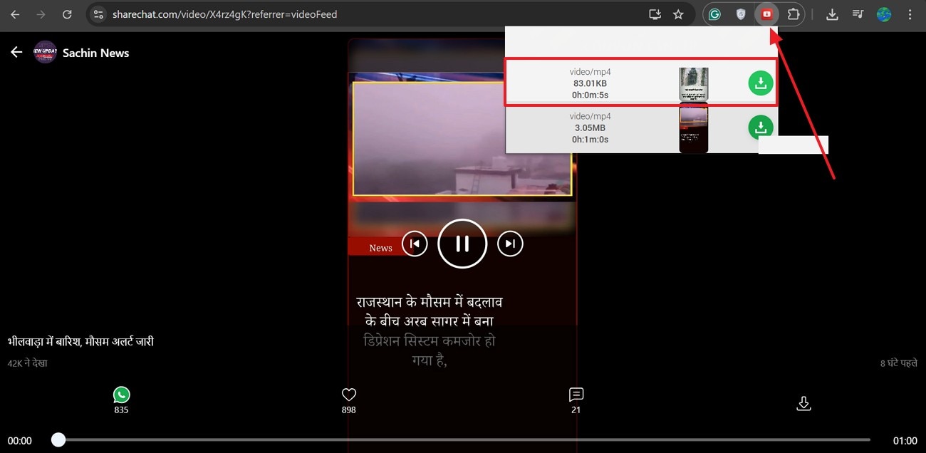 free video downloader sharechat