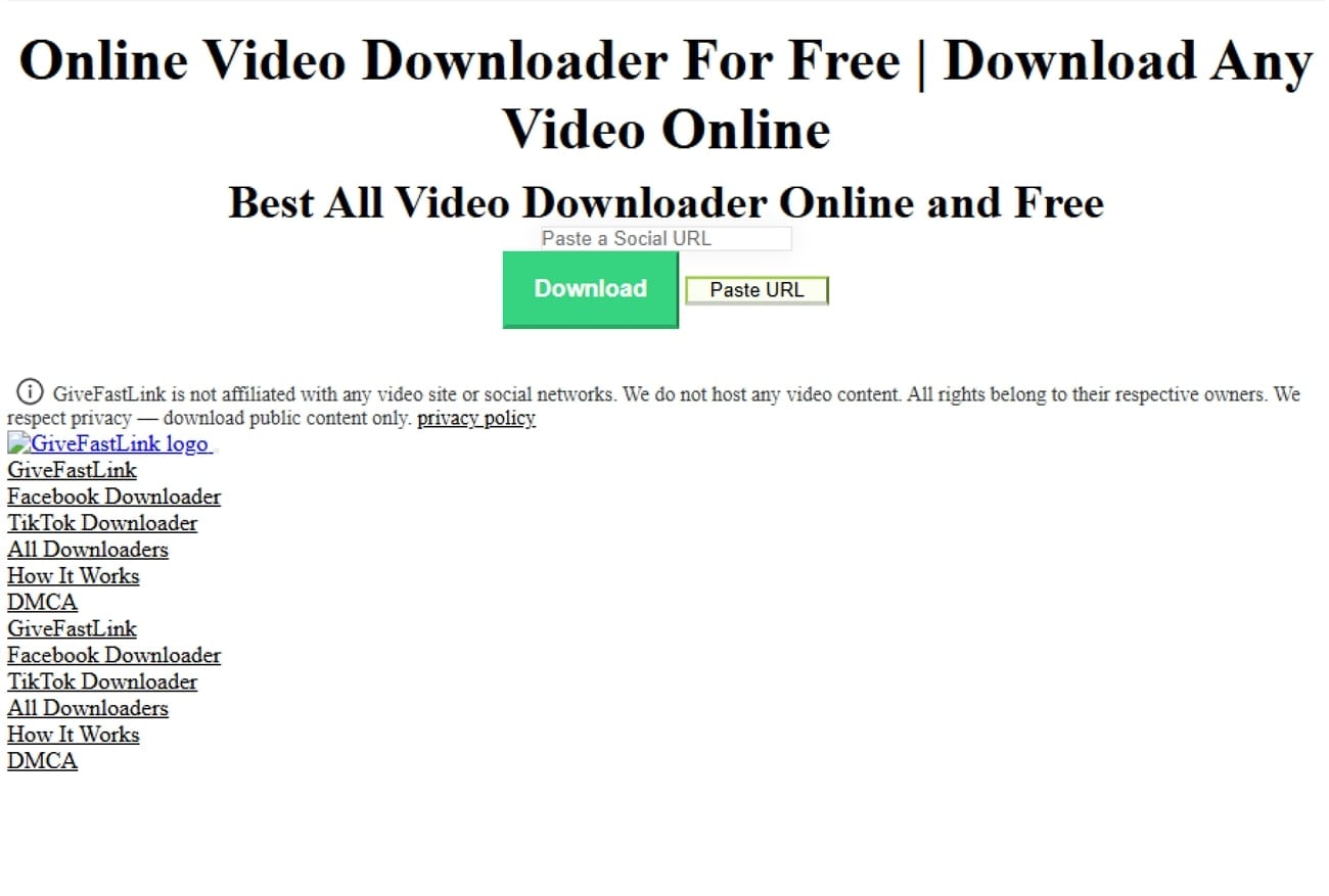 getfastlink downloader
